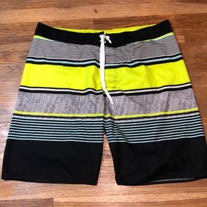 OLD NAVY striped board shorts
